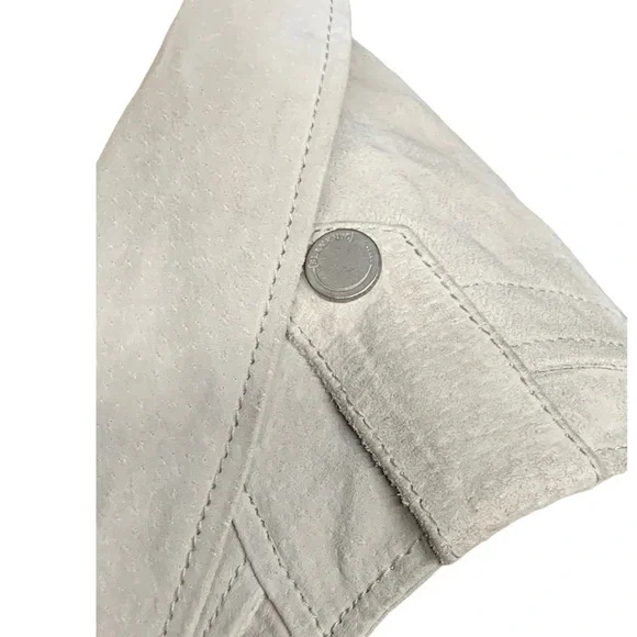 BLANK NYC, Genuine Suede Moto vest - Picture 3 of 10